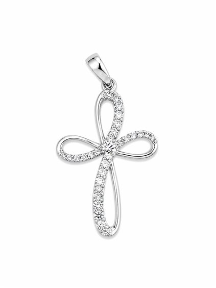 Charm Idee Preziose dal 1987 Donna in Oro bianco Zircone IP.CHK18B/202 - IP.CHK18B/202